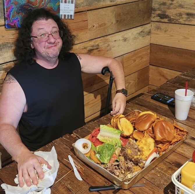 Greasy Spoon Kitchen's "Big Papa" Burger Challenge