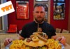 King's Place's "Mega Mega" Burger and Fries Challenge
