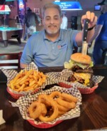 Scooters Sports Grill's "Scooter" Burger Challenge