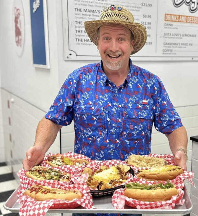 Daddy's Dogs and More's Hot Dog Challenge