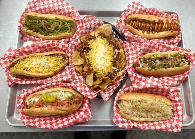 Daddy's Dogs and More's Hot Dog Challenge
