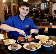 Brickhouse Pizza, Pasta, & Taproom's 56 Oz. Prime Rib Challenge