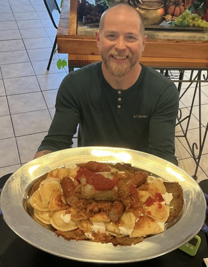 Belvedere Sandwich Shop and Polish Deli's "Tatra 5.0" Polish Food Mountain Challenge