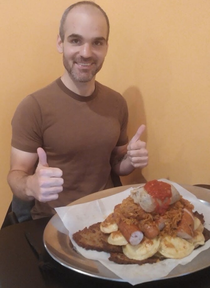 Belvedere Sandwich Shop and Polish Deli's "Tatra 5.0" Polish Food Mountain Challenge