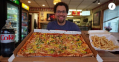 Palace Pizza's Party Pizza Challenge BasketlockerBall