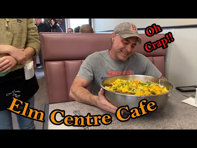 Elm Center Cafe's "Esper Bowl" Breakfast Challenge Geoff Esper