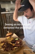 The Woods's "OMG Step" Burger Challenge