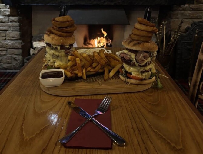 Castell-Y-Bwch's "Castell Tower 50/50" Food Challenge