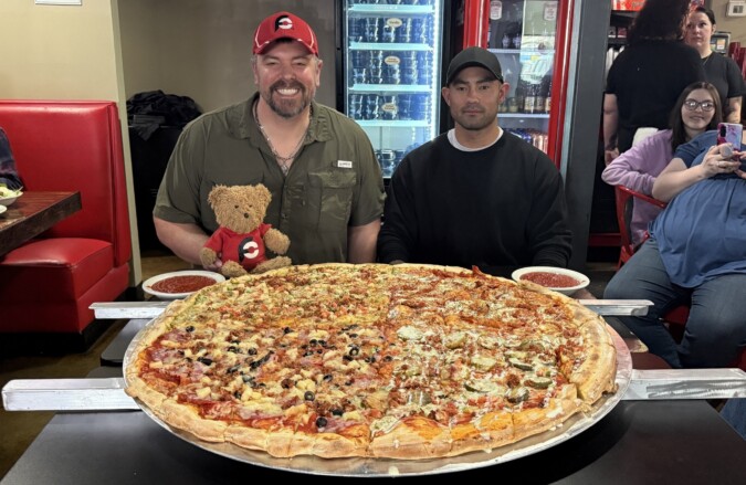 Firehouse Pizzeria 36 Inch Monster Team Pizza Challenge Brigham City Utah