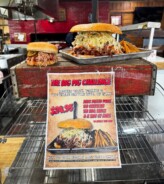 Golden Rule BBQ & Grill's "Big Pig" BBQ Sandwich Challenge