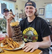 Waha Grill's "Meat The Challenge" 5lb Burger Challenge