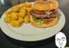 Waha Grill's "Triple Waha" Burger Challenge