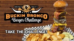 Bronco Billy's Saloon & Grill's "Buckin' Bronco" Burger Challenge