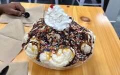 Serendipity Creamery's "SC" Ice Cream Sundae Challenge