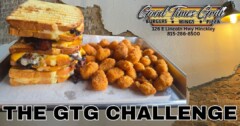 Good Times Grill's "GTG" Burger Challenge