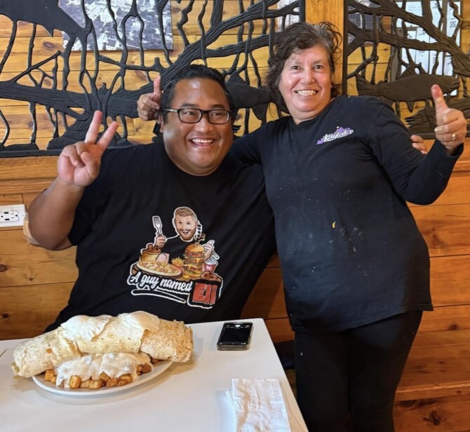 Kaylah's Place's "Hillbilly Holler" Breakfast Burrito Challenge