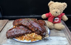 Camden BBQ Man V Ribs Fulled Loaded Challenge Camden London England
