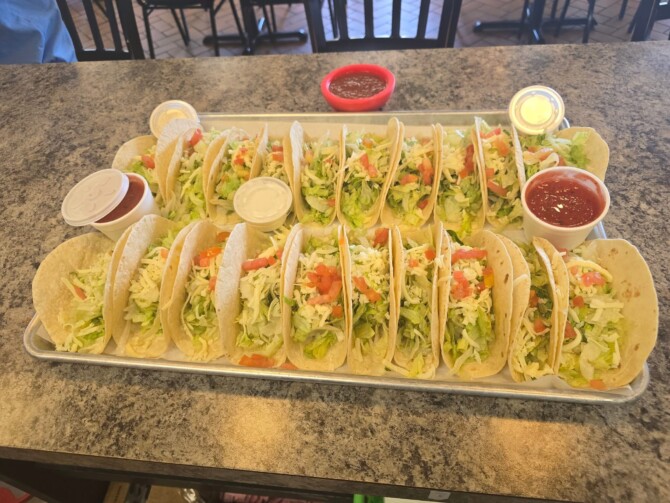 Bandidos Grill n Cantina's 20 Taco Challenge