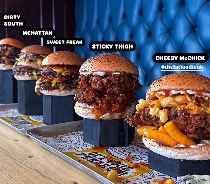 Patty Freaks Atlas Burger Challenge Burgers