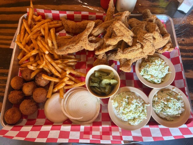 Catfish Springs's "Southern Catfish Showdown" Food Challenge