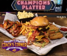 Coach’s Corner Bar & Grill's "Champions Platter" Food Challenge