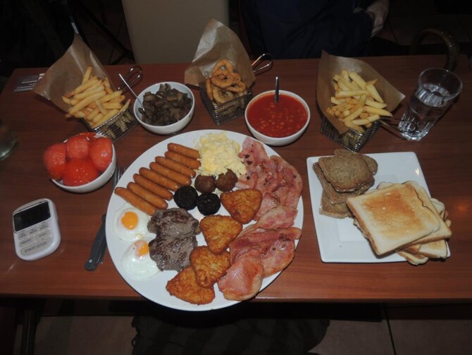 Tony's Bistro Breakfast Challenge Cork Ireland Round 1