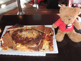 #350 Hungry Monkey's King Kong Omelet