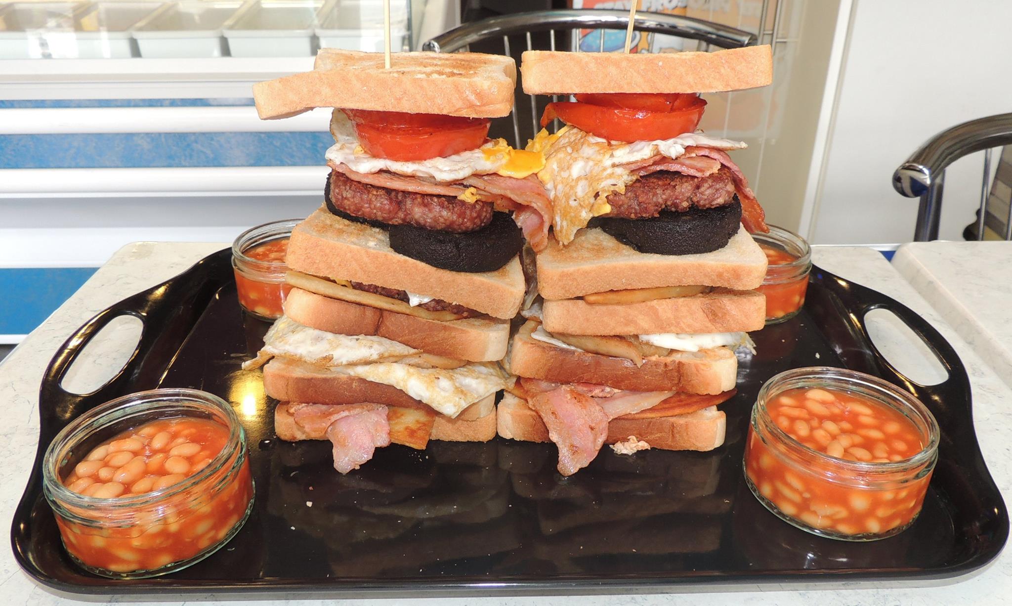 Hogan's Breakfast Sandwich Challenge