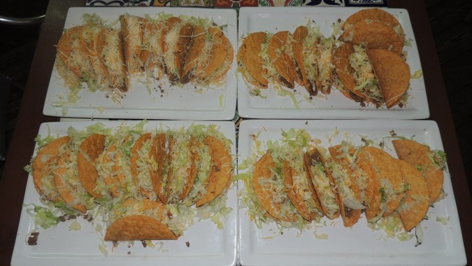 Poblano's 20 in 40 Taco Challenge