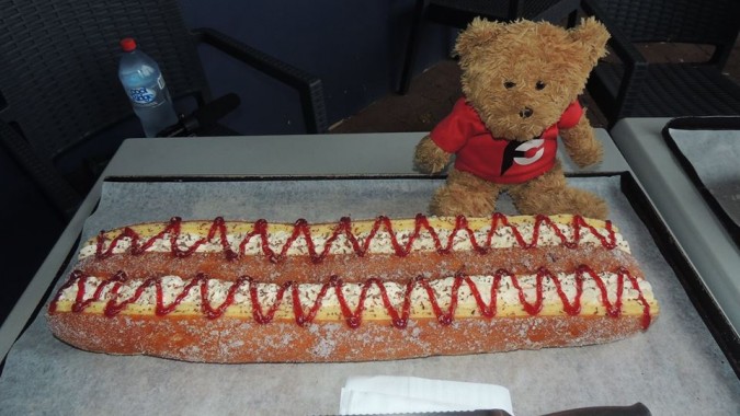 Surfside Bakery's 3kg Monster Donut Challenge