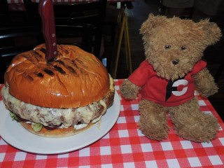 #625 Man vs Food Belly Buster Burger Challenge