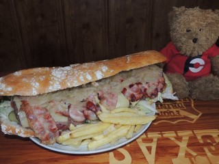 #627 Texas Tavern Grizzly Burger Challenge