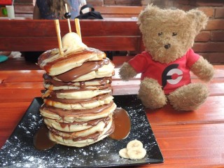 #654 Nase Bistro Tower of Pancakes Challenge