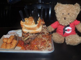 #713 1720 Burger Bar's Cobra Commander Burger Challenge