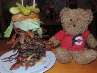 #730 Cannibal Cafe Canadian Beast Burger Challenge