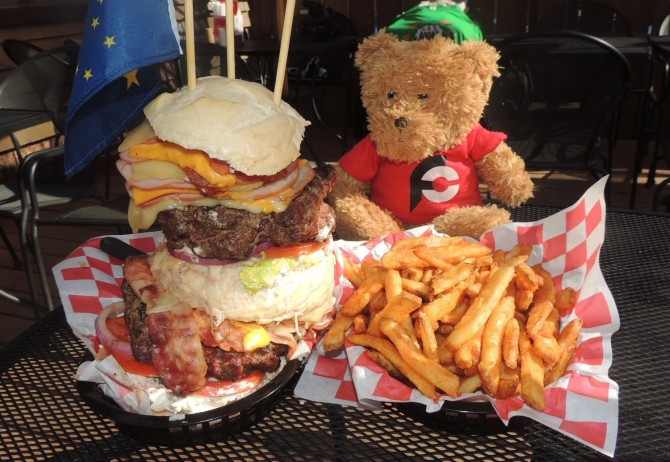 West Rib Pub's Caribou Burger Challenge Talkeetna
