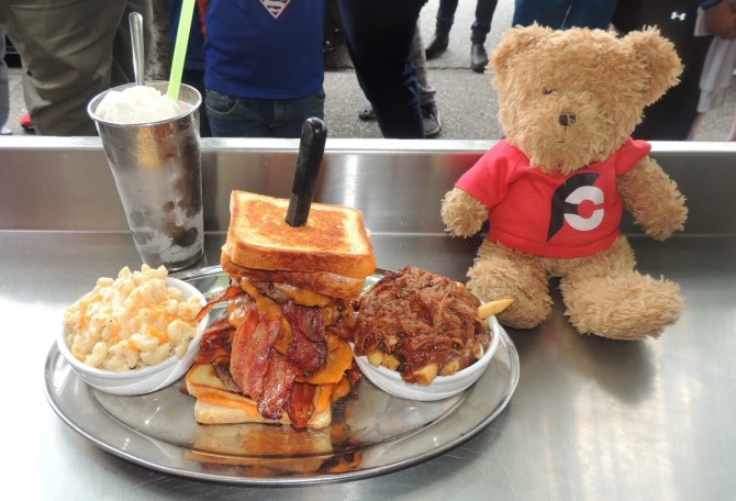 Lucy's Uncle Grant's Eating Challenge Vancouver