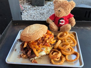 #755 3 Hogs BBQ's Fattest Hog Sandwich Challenge