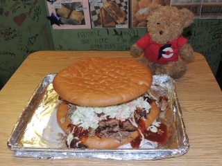 #761 Saucy Q's Big Pig Pulled Pork Sandwich Challenge