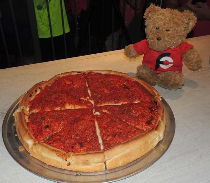 Riverside Pizza's Stuffed Pizza Challenge