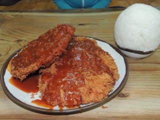 #784 Super King Pork Donkatsu Challenge Seoul Korea