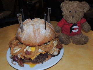 #810 Lucky's Grim Reaper Burger Challenge Atlanta Georgia