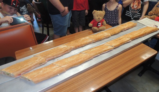 Aguila 6ft Biggest Cuban Sandwich Challenge Tampa