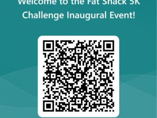 QRCode for Welcome to the Fat Shack 5K Challenge Inaugural Event!